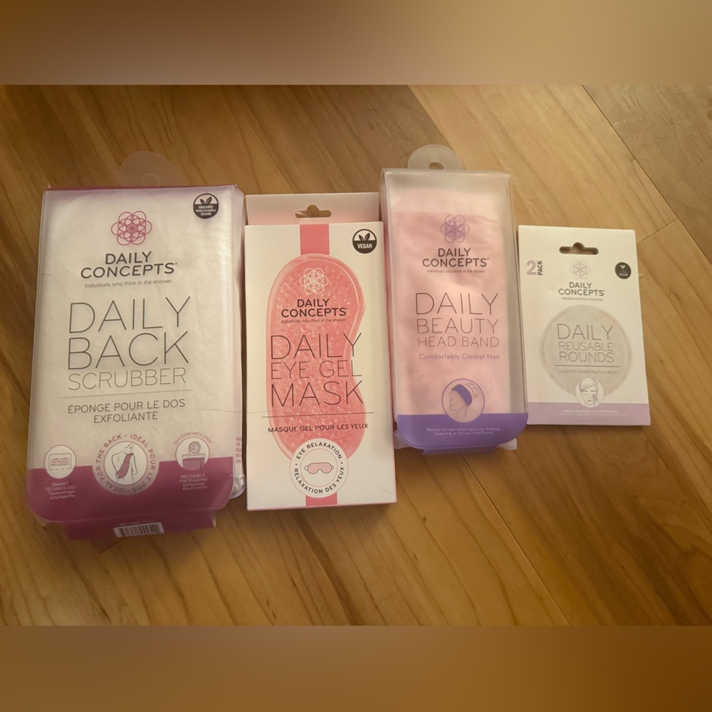 Daily Concepts Self Care Beauty Bundle of 4